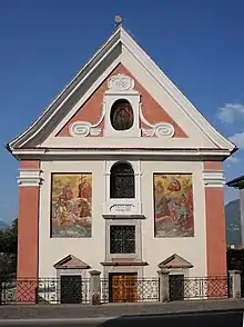 Kirche St. Johannes Nepomuk in Oberlana