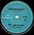 Mr. Lee GrantHis Master’s Voice 291