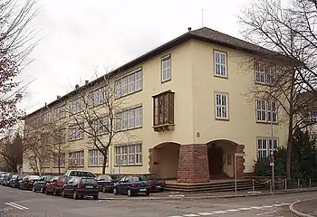 Wiederaufbau (30. Juni 1951): Die Pestalozzischule in Heilbronn