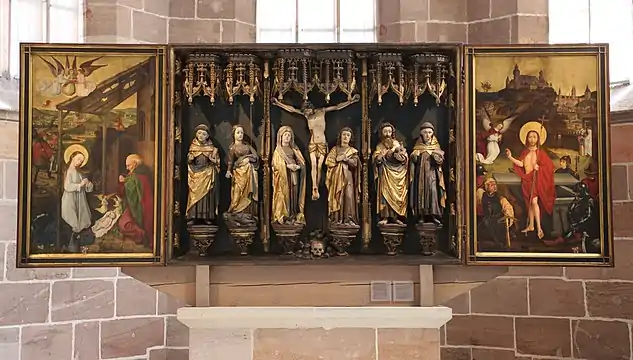 Landauer Altar der Katharinenkirche, vor 1468 (Germanisches Nationalmuseum Nürnberg)