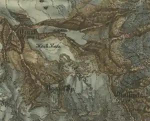 Das Hochkees um 1870