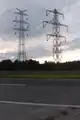 Alter und neuer Mast bei Eningen unter Achalm