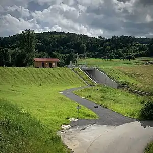 Rückhaltebecken Königheim, 2021
