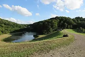 Hochwasserrückhaltebecken Oberstetten