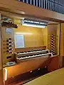 Spielanlage der Orgel
