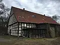 Hof Kulbrock im März 2017, nach der Rodung des Grundstücks.