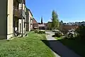 Hofblick von Nordseite Altersheim