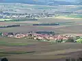 Happertshausen und Aidhausen von Osten