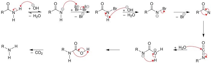 Mechanismus der Hofmann-Umlagerung