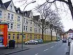 Ältere Besiedlung an der Poststraße in der Nähe der Schachtanlage Constantin I