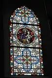 Fenster mit dem heiligen Josef mit Jesuskind
