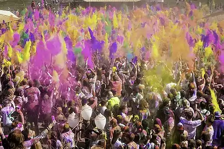 „Holi Festival of Colors“-VeranstaltungSpanish Fork, USA 2013