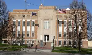 Holt County Courthouse, gelistet im NRHP Nr. 90000974