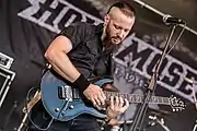 Gitarrist Peter Geltat