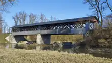 denkmalgeschützte Rottbrücke bei Neuhaus am Inn