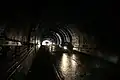 100 m im Inneren des Homer Tunnels
