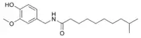 Chemical structure of homodihydrocapsaicin