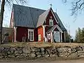 Die Holzkirche von Honkilahti (1759)