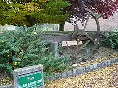 Monument des Perpetuum mobile als Hommage an Villard de Honnecourt