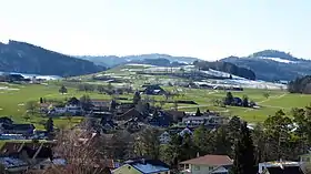Blick von Wiezikon auf Horben