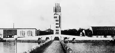 Friedenspagode, 1922