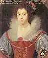 Hortensia von Salis geb. Gräfin Martinengo, verheiratet mit Abun­dius von Salis-Soglio (um 1565)