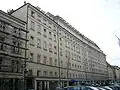 Rückseite des Hotels Bayerischer Hof in der Prannerstraße