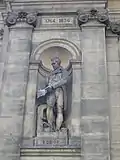 Statue von Firmin Didot am Hôtel de Ville in Paris