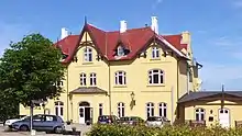 Das historische Badhotel in Årøsund