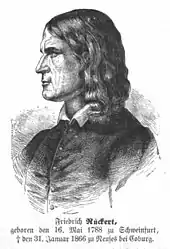Friedrich Rückert,geb. 1788