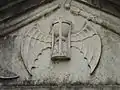 Grabstein-Detail (Sanduhr)