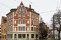 Wohngebäude Adolfstraße 8a, Ecke Humboldtstraße