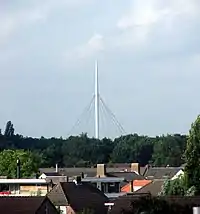 Hovenring, vom Südwesten, in rund 1,6 km Entfernung