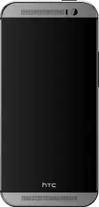 HTC One in silber