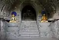 Treppe zur Cella