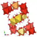 mit Blickrichtung parallel zur c-Achse