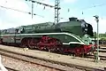 Vormalige 61 002 nach Umbau als teilverkleidete 18 201
