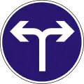 D-10Vorgeschriebene Fahrtrichtung – rechts oder links