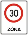 E-28Beginn einer Tempo 30-Zone