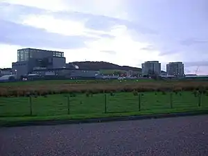 links Hunterston B, rechts Hunterston A