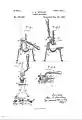 US-Patent für eine Zitronenpresse von Hurley, 1887