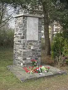 Denkmal für sieben in Chemnitz-Hutholz am 27. März 1945 von der Gestapo ermordete Antifaschisten