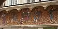 Mehrfarbiges Sgraffito in Steyr
