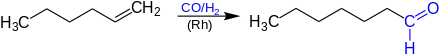 Hydroformylation of 1-Hexene