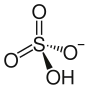 Hydrogensulfation