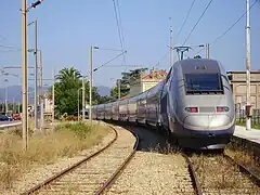 TGV Duplex in Hyères (2008)