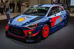 Hyundai i20 Coupe WRC auf der Paris Motor Show 2018