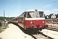 MAN-Schienenbus der HzL im BW Gammertingen