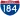 Straßenschild der I-184