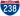 Straßenschild der I-238